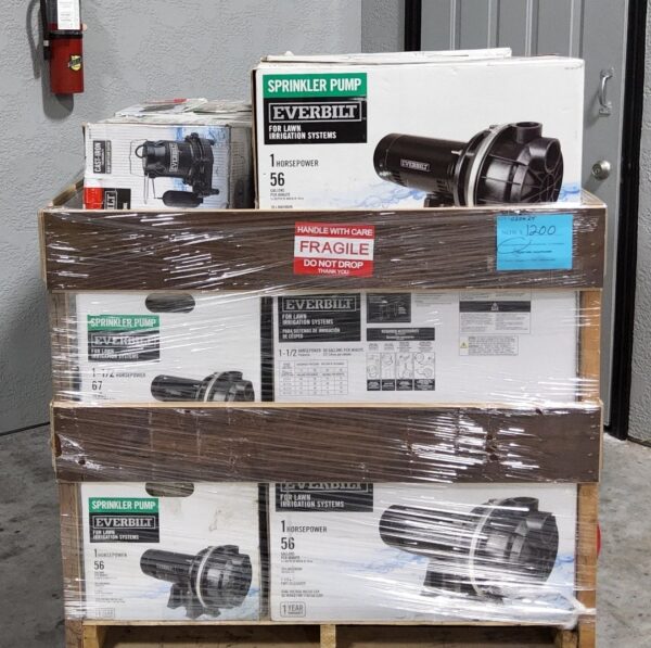 Everbilt Sprinkler Pump Pallet