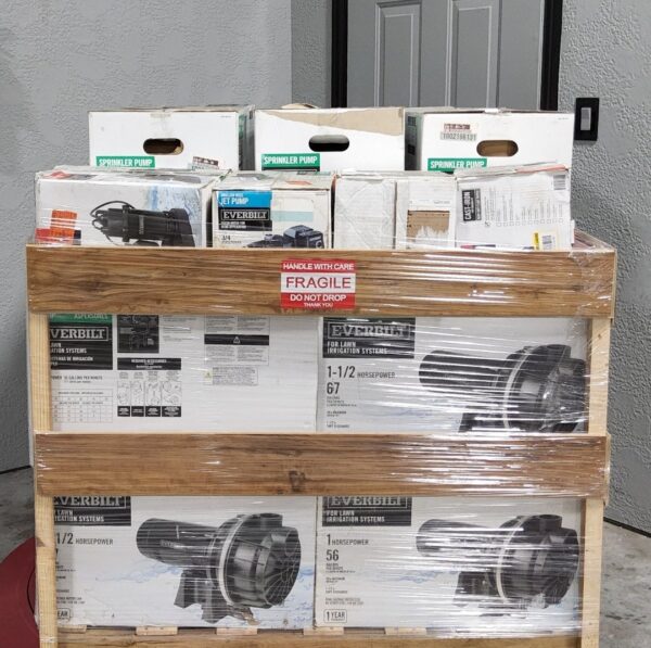 Everbilt Sprinkler Pump Pallet