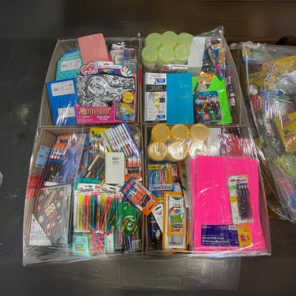 BULK SCHOOL SUPPLY PALLET