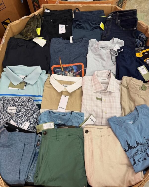TARGET MEN’S CLOTHING PALLETS