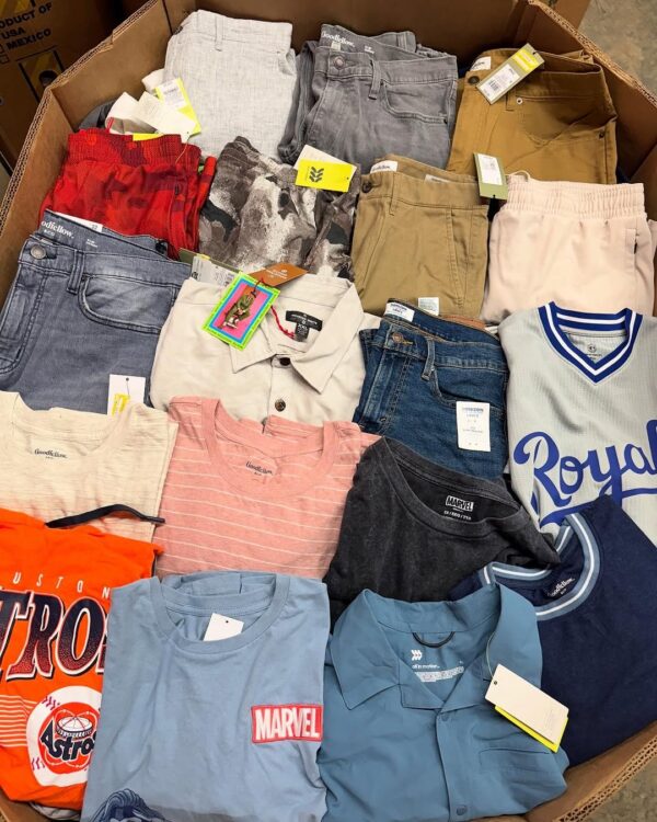 TARGET MEN’S CLOTHING PALLETS