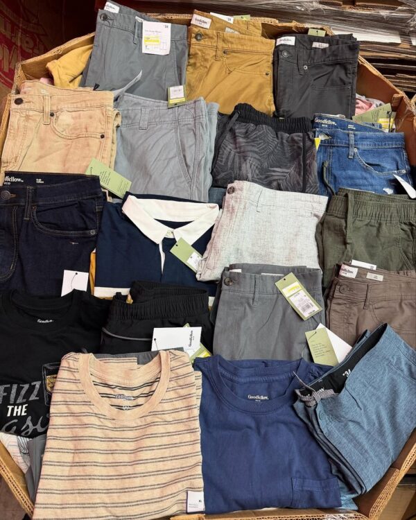 TARGET MEN’S CLOTHING PALLETS