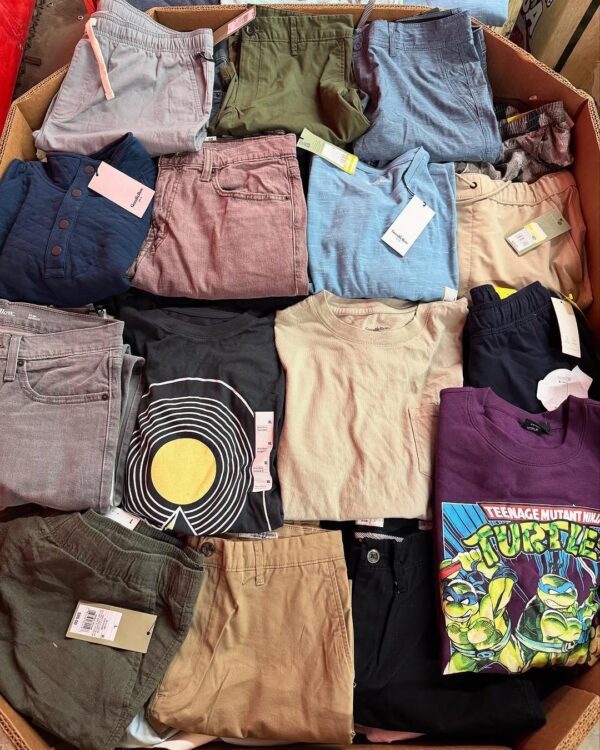 TARGET MEN’S CLOTHING PALLETS