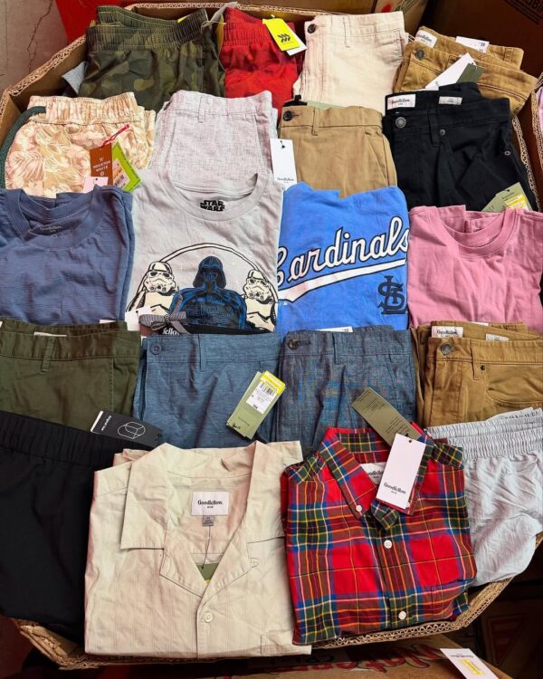 TARGET MEN’S CLOTHING PALLETS