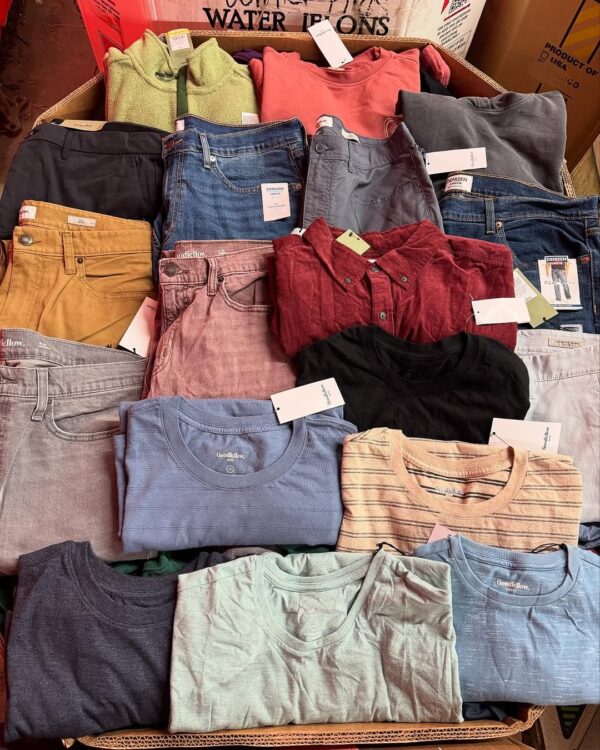TARGET MEN’S CLOTHING PALLETS