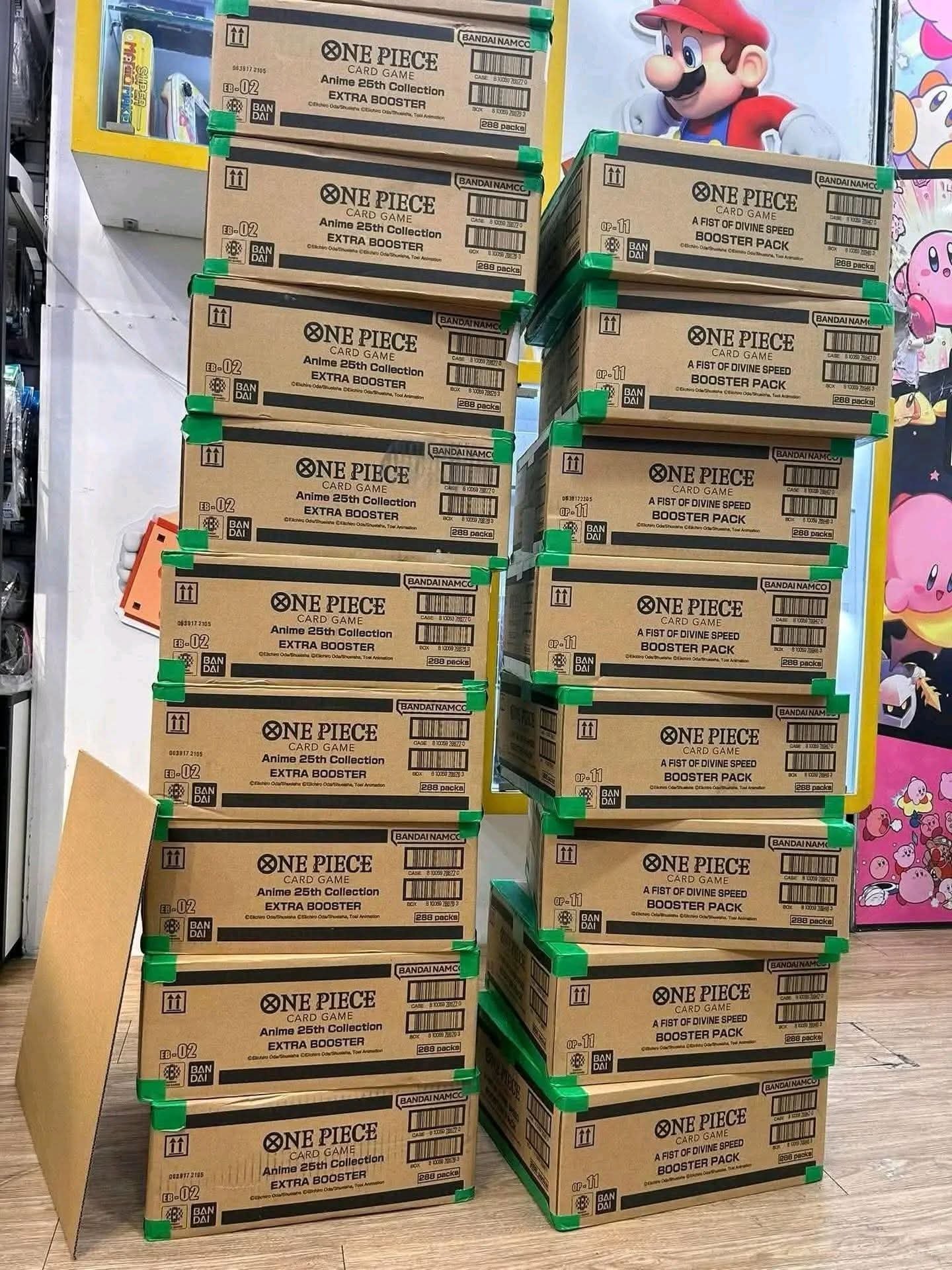 ONE PIECE TCG MIXED CASE PALLET