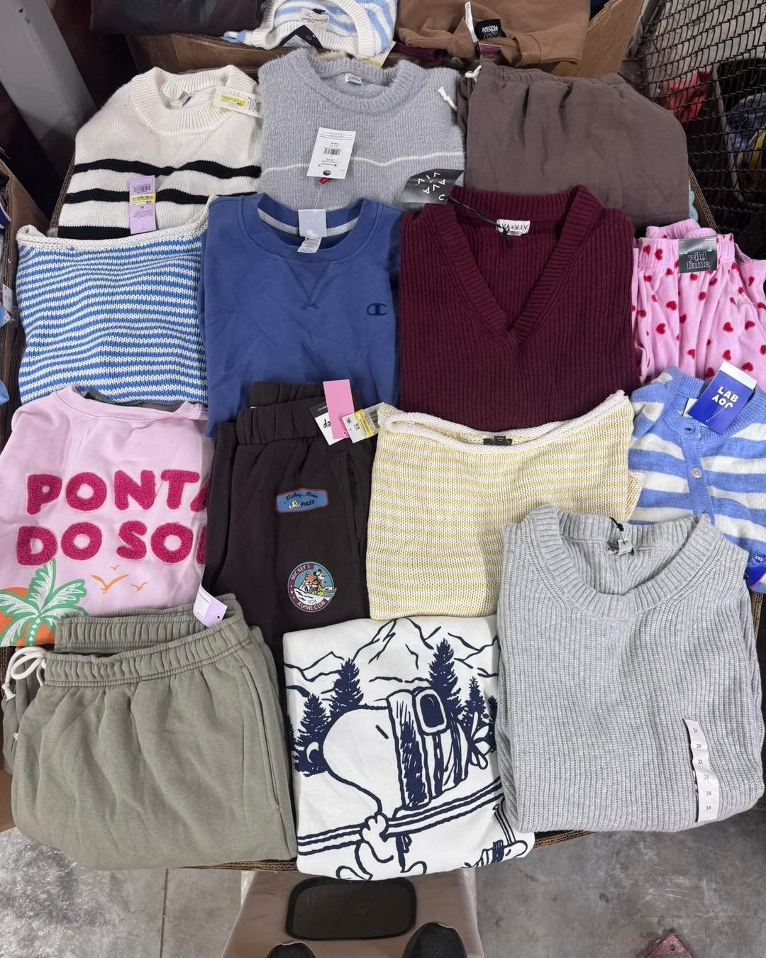 TARGET WOMEN’S WINTER CLOTHING PALLET