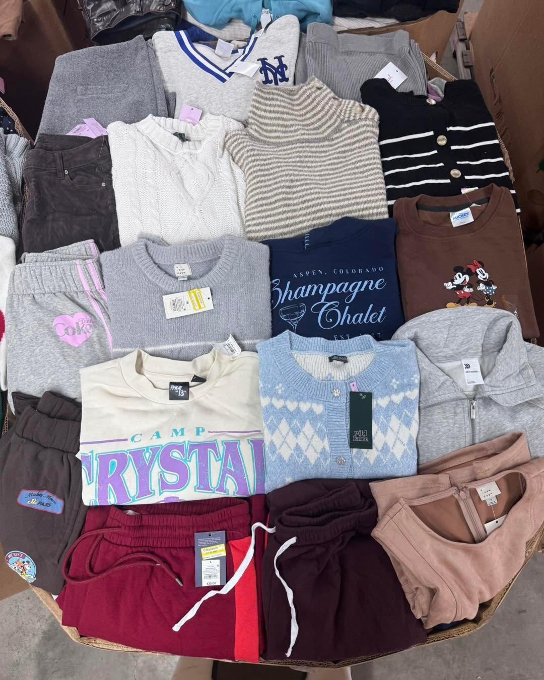 TARGET WOMEN’S WINTER CLOTHING PALLET